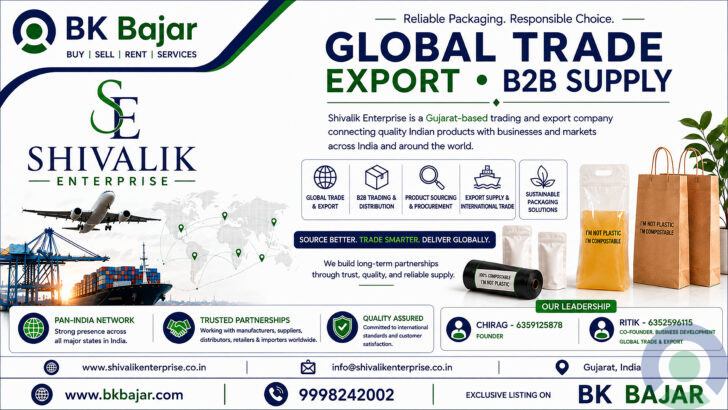 Shivalik Enterprise – Global Trade, Export & B2B Supply (Sustainable Packaging Solutions)